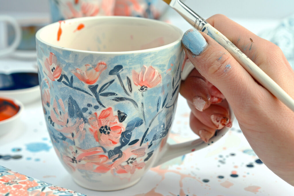 Pieza de porcelana personalizada creada por encargo con diseño exclusivo